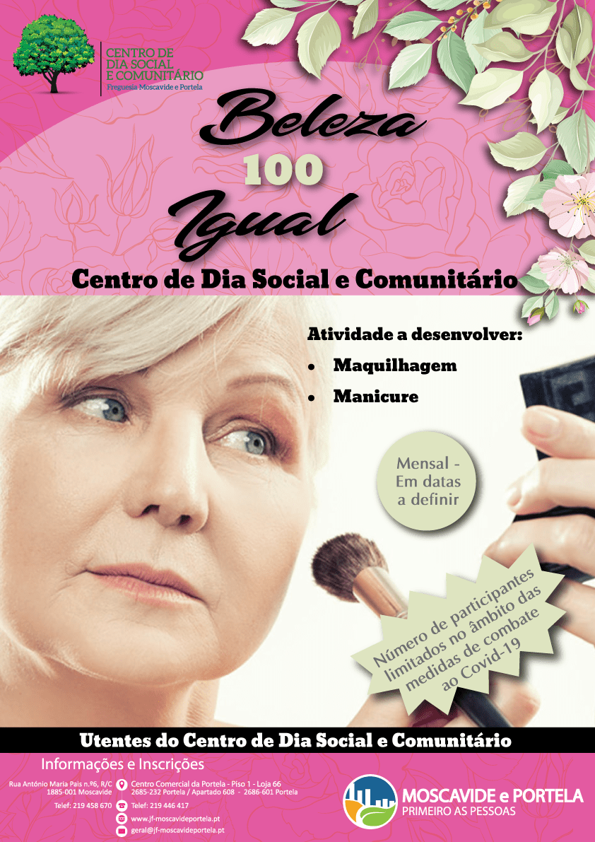CENTRO DE DIA SOCIAL E COMUNITÁRIO | BELEZA 100 IGUAL